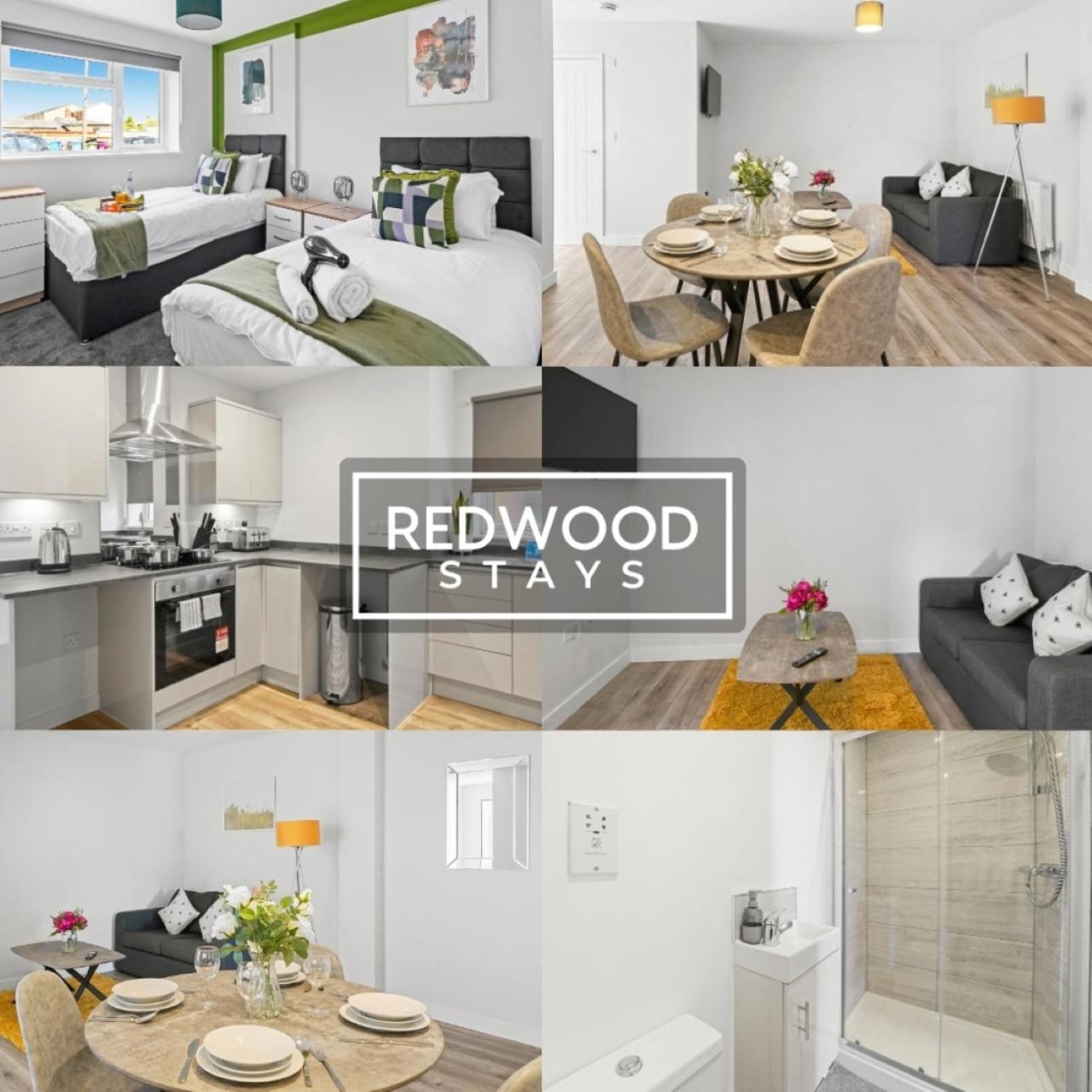 Quality 1 Bed 1 Bath Apartments For Contractors By Redwood Stays Farnborough  Zewnętrze zdjęcie